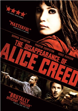 The Disappearance of Alice Creed was released on Blu-Ray and DVD on Nov. 23, 2010.